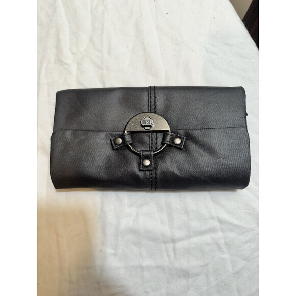 Diesel Luxury Unisex Wallet/Clutch With Twist-Lock EXTREMELY RARE - Picture 1 of 16